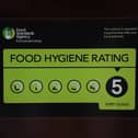 Here are the latest food hygiene ratings