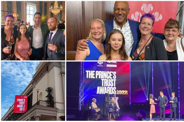 Ella met lots of celebrities and the Prince of Wales at an awards ceremony for her and other young people across the UK.