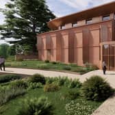 An artist's impression of what the new block of rooms could look like