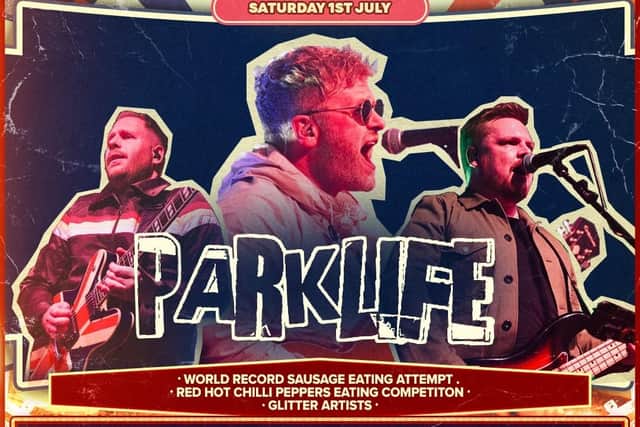 Parklife -   the Sound of Brit Pop are part if the solid line-up of bands to appear at the Sausage and Cider Festival in Gadebridge Park on July 1