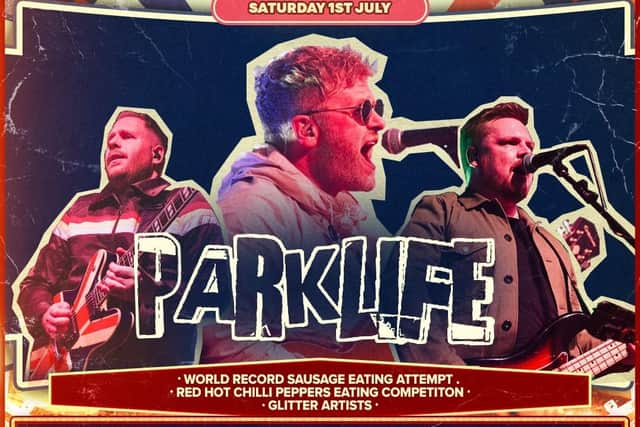 Parklife - the Sound of Brit Pop are part if the solid line-up of bands to appear at the Sausage and Cider Festival in Gadebridge Park on July 1