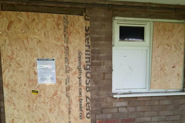 The closed Hemel Hempstead flat