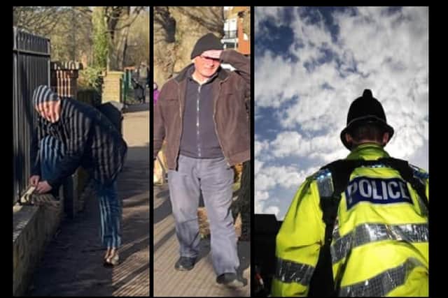 Police are releasing images of two people they would like to identify as part of continuing enquiries into a report of an assault in Berkhamsted. Photos: Herts Police