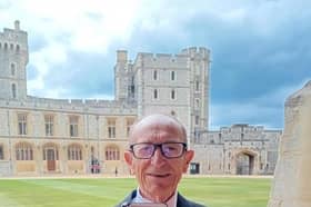 Reg East received an MBE in the recent New Years Honours List