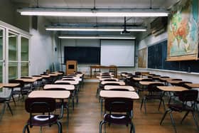 A school classroom. Picture/credit: Pixabay. Free for use for all LDRS partners.