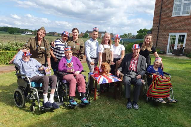 Front row L-R: Peter Clarke, Christine Duckworth, Rou, Eric Young, Joy Young   Back row L-R: Jane Eke, Noli Mpinda, Katerina Vitaskova, Daniel Grab, Paula Brown, Janet Tarplett, Edyta Baderska