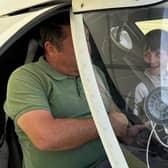 Charlie Meadows, 11, a pupil at Beechwood Park School in Markyate, was able to fly a plane thanks to an experience made possible through the British Young Pilots co-curricular programme