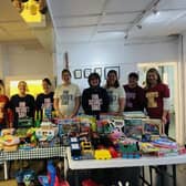 Local parents ready for the toy swap