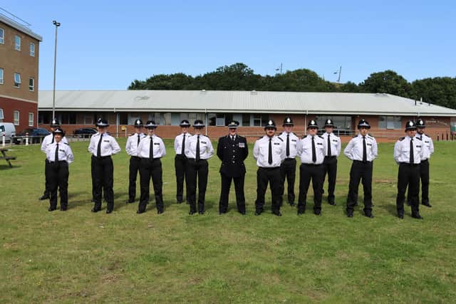 Three new groups of recruits have been welcomed into the force. Image submitted.