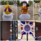 Knitters and crochet lovers came together to decorate the borough this Jubilee.