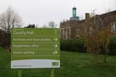 Hertfordshire County Hall. Photo from Will Durrant/Local Democracy Reporting Service