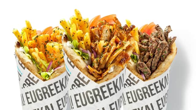 Eugreeka! - Tasty greek classics made with supersoft handmade pittas