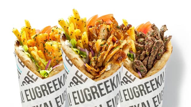 Eugreeka! - Tasty greek classics made with supersoft handmade pittas