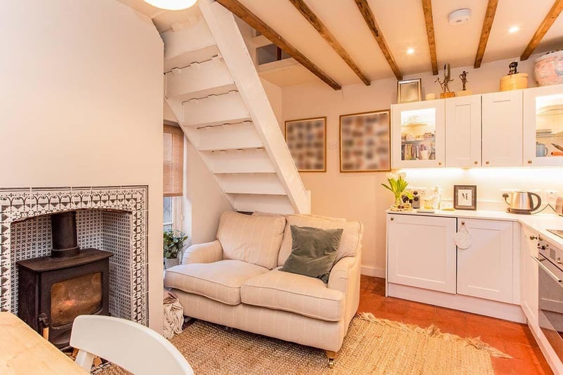 The cosy compact home is perfect for a single person or couple.