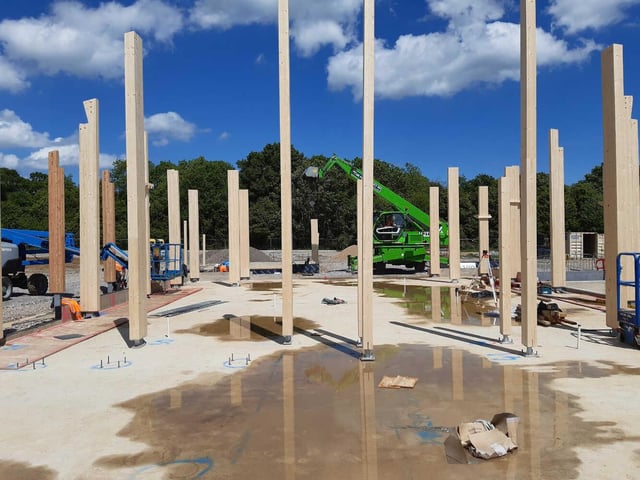 Timber frame construction