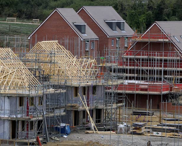 Between April and June, 72,000 new homes were started, about 190 of which were in Dacorum. Image: Gareth Fuller PA