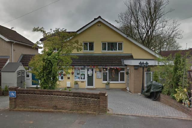 Outside of the nursery in Hemel Hempstead