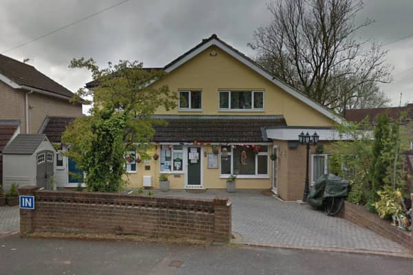 Outside of the nursery in Hemel Hempstead