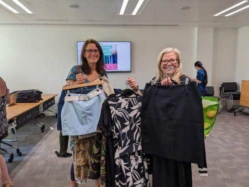 Swapping clothes is an eco and affordable way to freshen up your wardrobe.