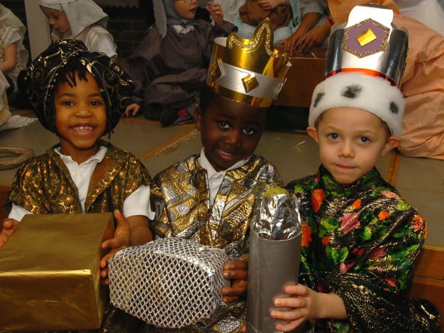 Nativity play at Reddings School, Bennetts End