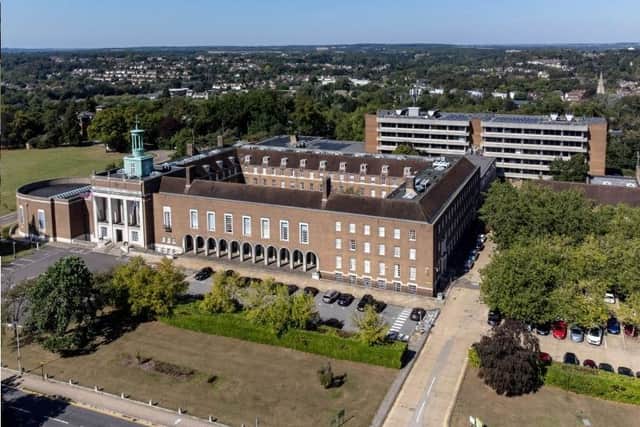 Hertfordshire County Hall (C. Savills / Herts County Council)