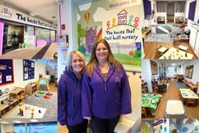 Nursery managers Natalie and Casey.