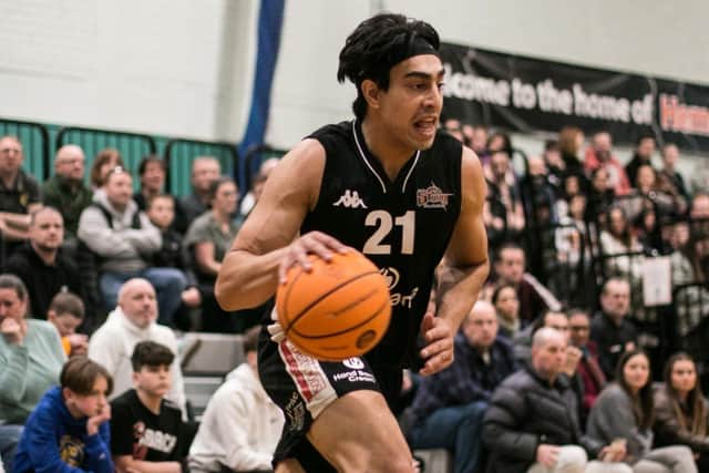 Aaryn Rai is a former Hemel Storm player who is now playing in the Super League. Photo: Jo Charles.