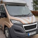 The transporter was stolen overnight