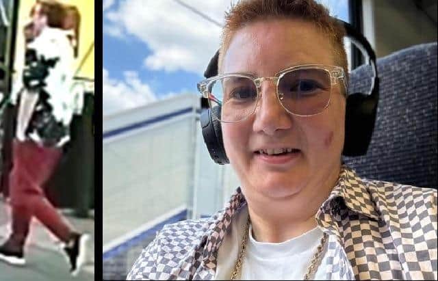 A CCTV image of missing Cameron (left) and a picture provided by the family to police as they made a heartfelt plea. Photos: Herts Police