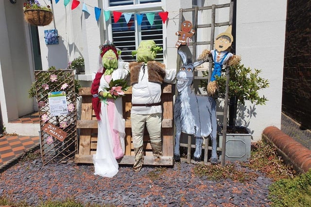 Shrek, Fiona and friends were seen in Boxmoor.