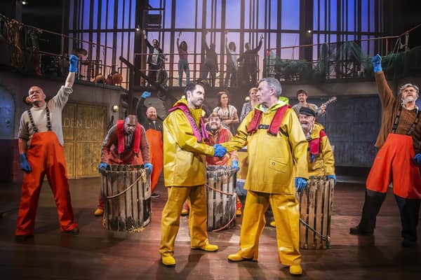 'Truly a feel-good show': Fisherman's Friends at Milton Keynes Theatre (photo: Pamela Raith)
