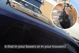 'Are you joking?' Drug dealer caught with crack cocaine in his undies