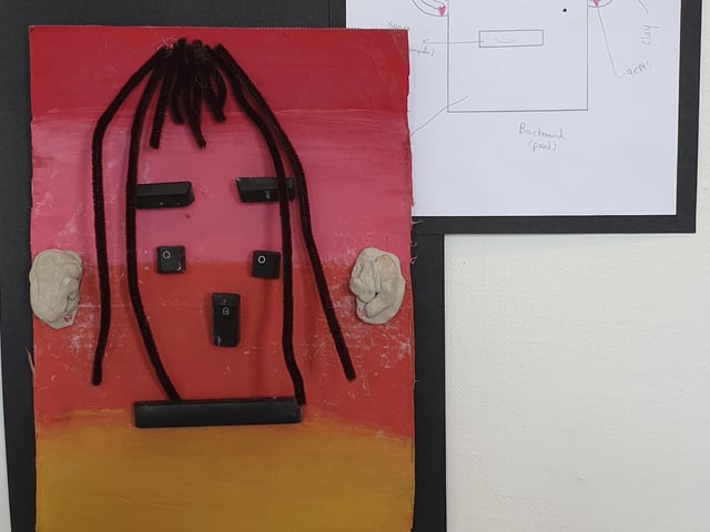Art by Sophia Thompson, Lucy Perry, Thahira Kamil and Magda Cernitu.