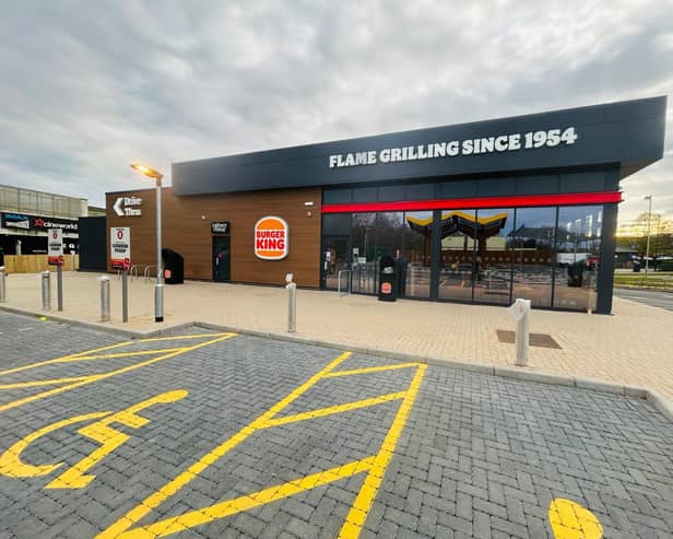 The new Burger King in Hemel is also a drive-thru. Photo: BK UK