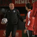 Hemel boss Mark Jones felt his side's first-half performance at Chelmsford was promising. Photo: Hemel Hempstead FC.