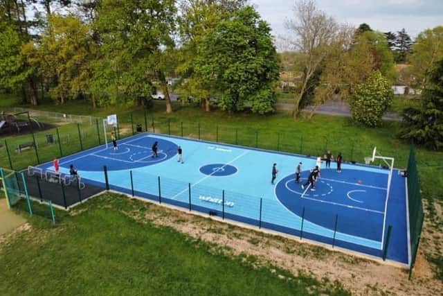The court will have an official opening event on May 28 at 2pm with a ribbon-cutting, showcase game and interactive activities for residents.