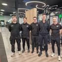 Six of the Movember team from Everyone Active