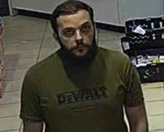 Police officers want to speak to this individual