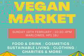 Don't miss the Vegan Market Co event in Hemel Hempstead on Sunday