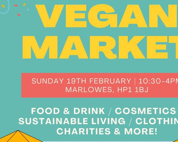 Don't miss the Vegan Market Co event in Hemel Hempstead on Sunday