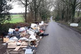 The fly-tipping was caught committing a 'near identical' offence two years earlier