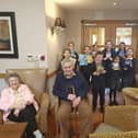 Residents at Care UK’s Knebworth care home, on London Road, were visited by pupils from Knebworth Primary and Nursery School, to celebrate National Storytelling Week.