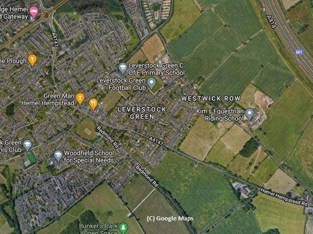 Leverstock Green had 10 deliberate fires last year