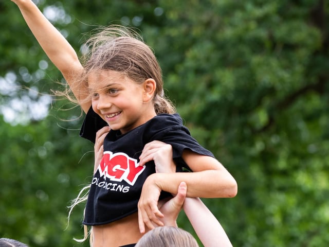 The dance school, which runs classes in Hemel Hempstead, performed in front of crowds.