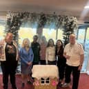 Iris Court Care Team and Residents Started collection point for The Food Shed