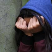 Girls and young women are nearly five times more likely to be treated in hospital for self harm, figures show.