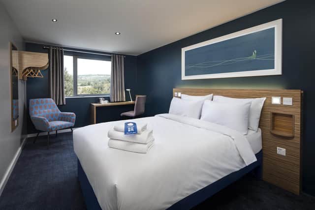 Pictured: New Travelodge upgraded rooms