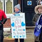 Pictures from the Tring Park School protests in March