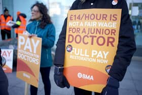 More than 1,000 appointments have been rescheduled due to junior doctor strike
