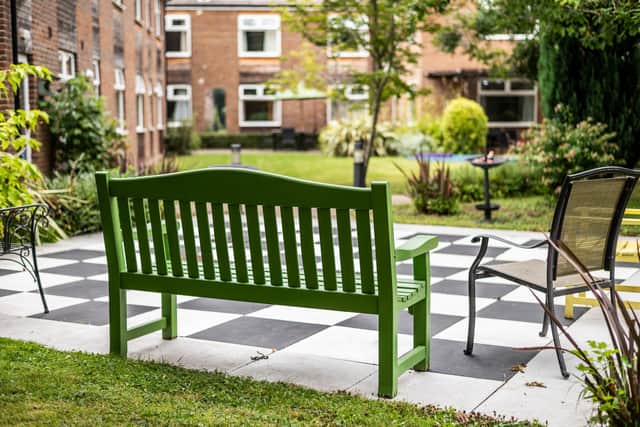 Extensive gardens provide some outdoor space in which to relax, and a lovely outlook.